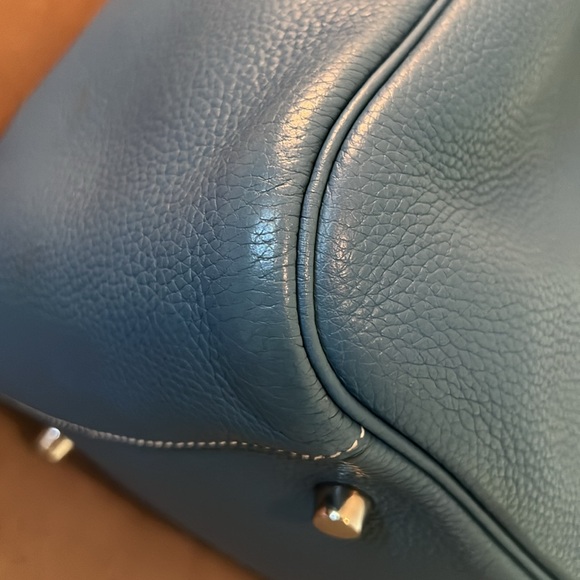 HERMES LINDY HANDBAG WITH RAINCOAT SIZE 34- EXCELLENT CONDITION - Picture 10 of 16